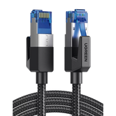 Cable Ethernet Cat8 CLASSâ… F/FTP Redondo con Malla de Nylon 1 Metro